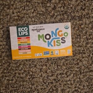 Eco Lips Mongo Kiss Lip Balm Variety Pack - White & Orange Box